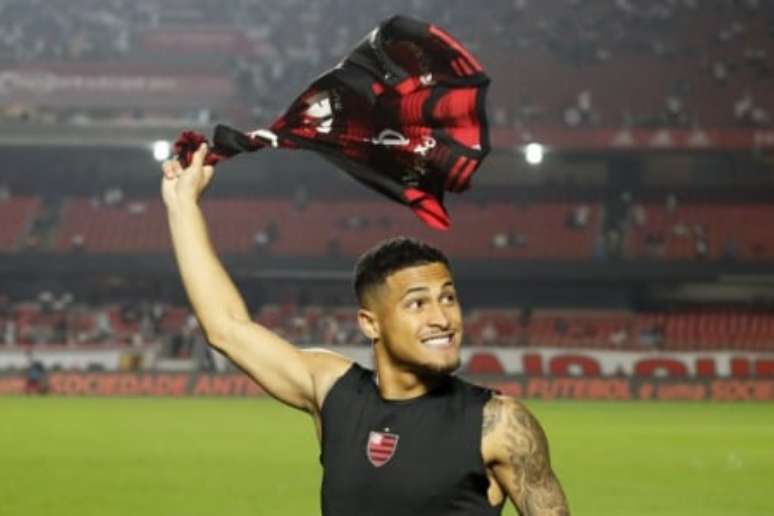 João Gomes é titular do Flamengo (Foto: Gilvan de Souza/Flamengo)