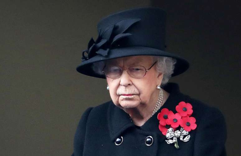 Rainha britânica Elizabeth em Londres.