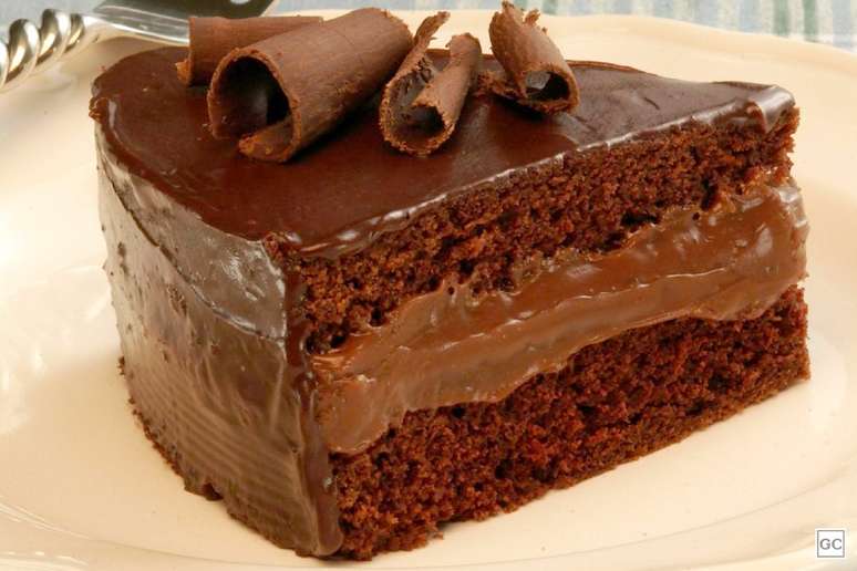 Bolo nega maluca recheado | Foto: Guia da Cozinha