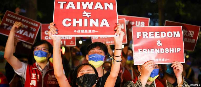 China considera Taiwan parte de seu território e exige que países escolham entre manter relações diplomáticas ou com Pequim ou Taipei