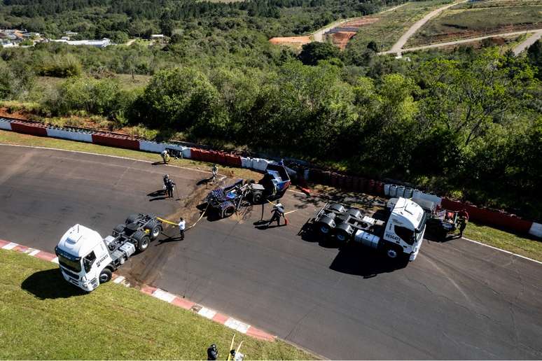 Acidente de Pedro Paulo Fernandes em Tarum&atilde; 