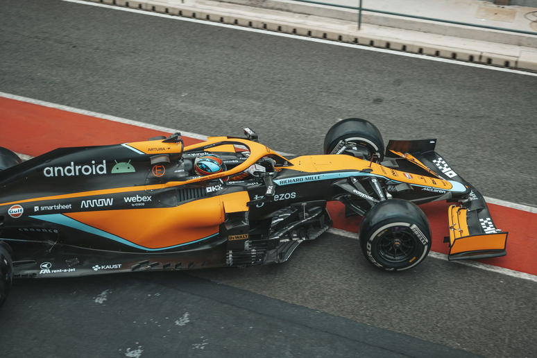 Colton Herta testou McLaren de 2021 em Portimão, em julho deste ano 