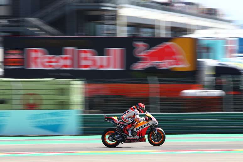 M&aacute;rquez abandonou o GP de Arag&atilde;o 