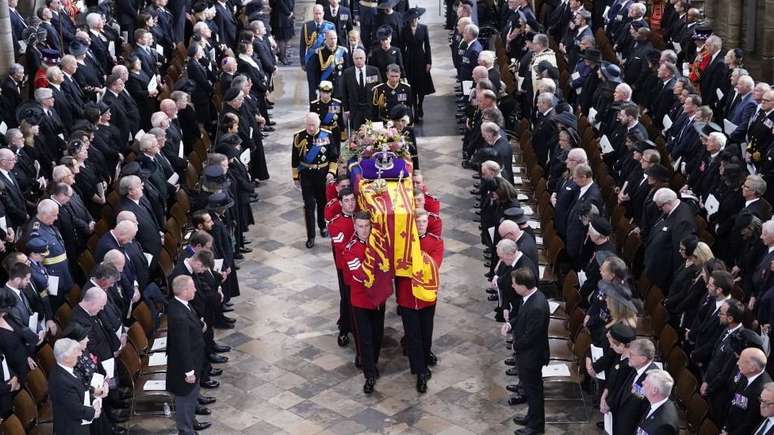 Outra etapa do funeral ocorreu no Castelo de São Jorge