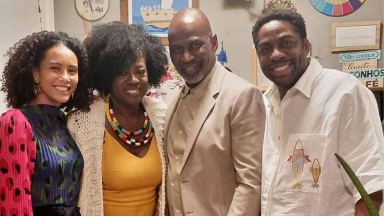 Taís Araujo, Viola Davis e Lázaro Ramos