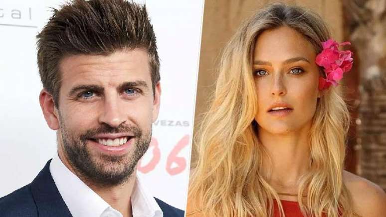 Piqué teria vivido affair com modelo israelense em 2012 (Fotos: Reprodução/Instagram)