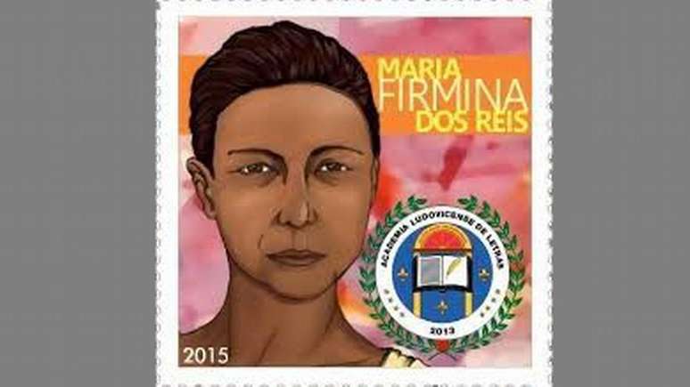 Selo de 2015 em homenagem a Maria Firmina dos Reis