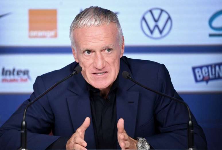 Didier Deschamps precisou cortar o goleiro Lloris e o lateral Theo Hernandez da lista (FRANCK FIFE / AFP)