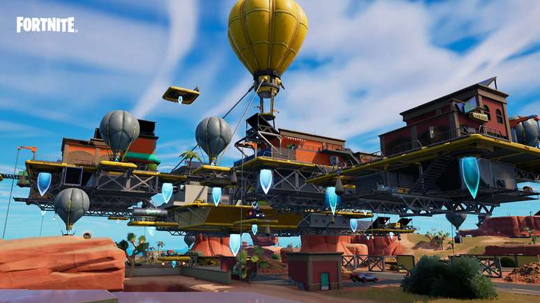 Mudanças no mapa de Fortnite dão mais verticalidade ao jogo