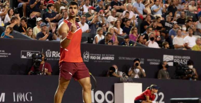 Carlos Alcaraz, número 1 do mundo, estará no Rio Open 2023