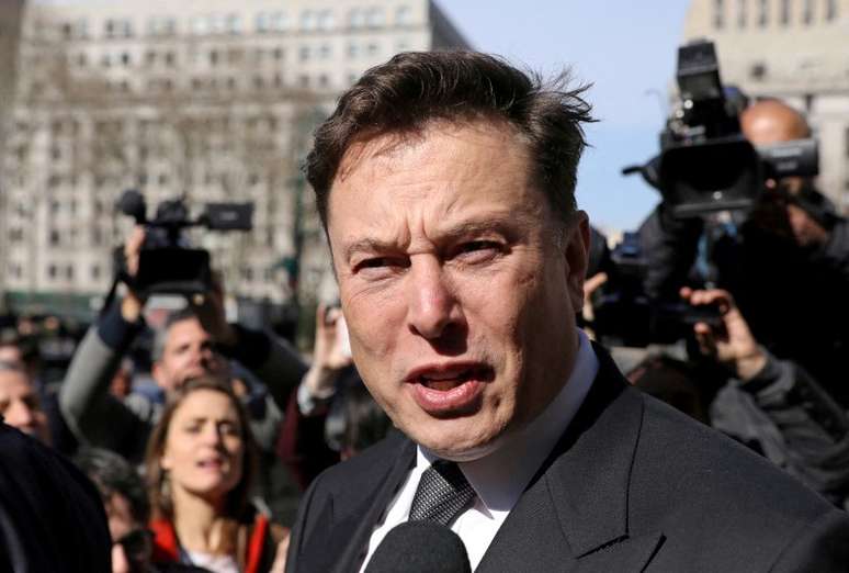 Presidente-executivo da Tesla, Elon Musk
04/04/2019
REUTERS/Brendan McDermid