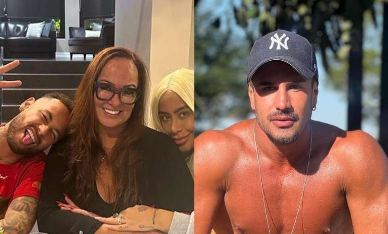 Neymar, Nadine, Rafaella Santos e Rafa Talamask