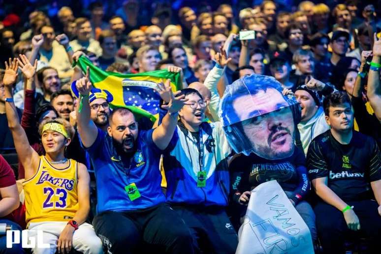 Torcida do Brasil se destacou no Major do início do ano