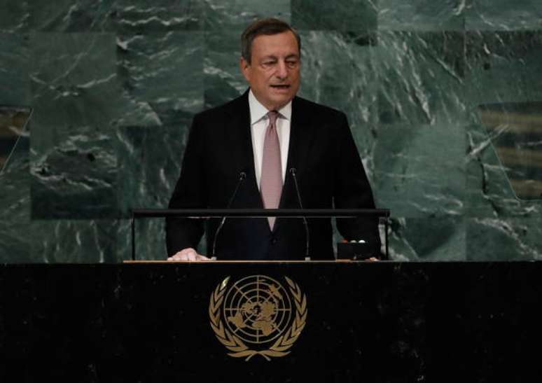 Mario Draghi discursa na Assembleia-Geral da ONU