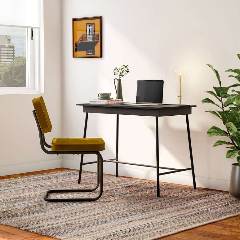 4. Cadeiras modernas e coloridas deixam o seu ambiente mais alegre e convidativo. Fonte: Tok&Stok