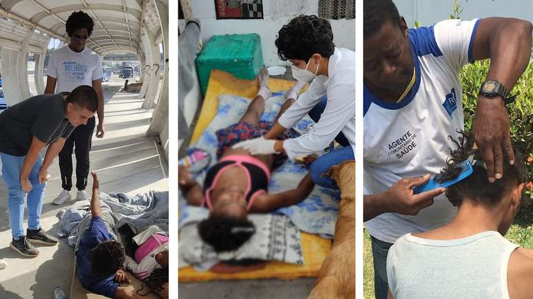 Agentes dos consult&oacute;rios nas ruas promovem, al&eacute;m de atendimento de sa&uacute;de, orienta&ccedil;&otilde;es sociais para a popula&ccedil;&atilde;o de rua