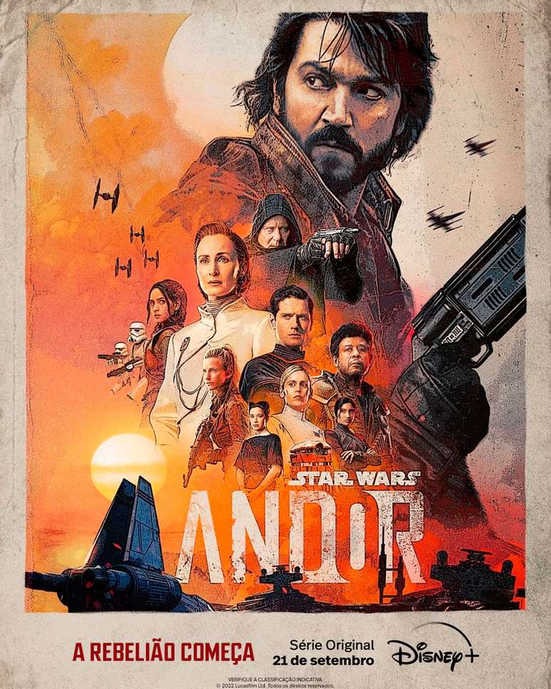 Andor': Saiba a ordem para assistir às produções 'Star Wars