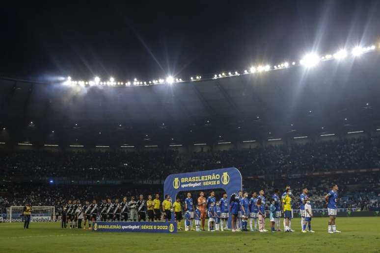 Cruzeiro e Vasco vão se enfrentando nesta quarta-feira (Foto: Staff Images/Cruzeiro)