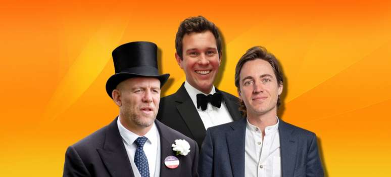 Mike, Jack e Edoardo: os agregados carismáticos da família real britânica
