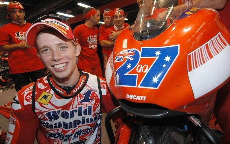 Casey Stoner teve temporada impecável em 2007 