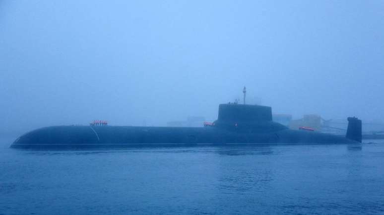 Submarino nuclear russo Dmitriy Donskoy