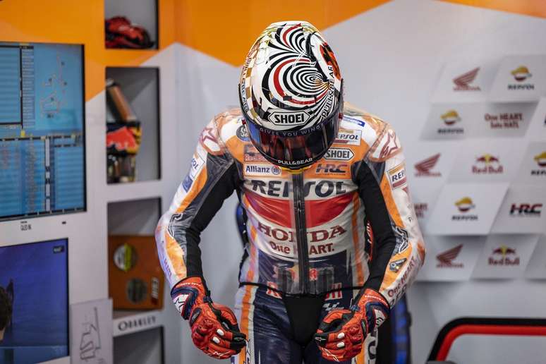 Marc M&aacute;rquez encerrou um longo jejum de poles na MotoGP 