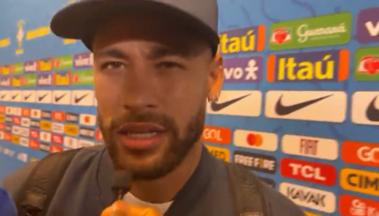 Neymar se irrita com pergunta sobre Mbappe, após partida da seleção brasileira 