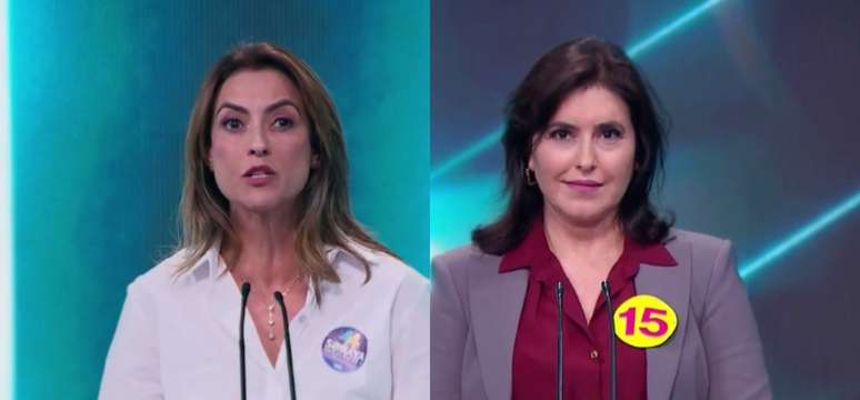 Soraya e Simone se destacaram com boas frases no debate