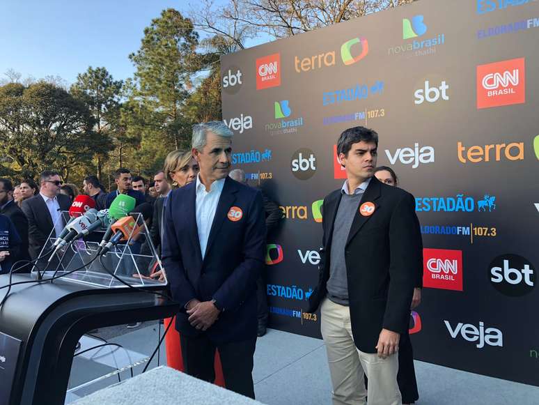 Candidato Felipe D’Avila participou de debate presidencial neste sábado, 24