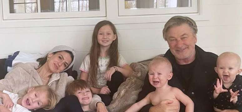 Alec Baldwin e Hilaria são pais de sete crianças.