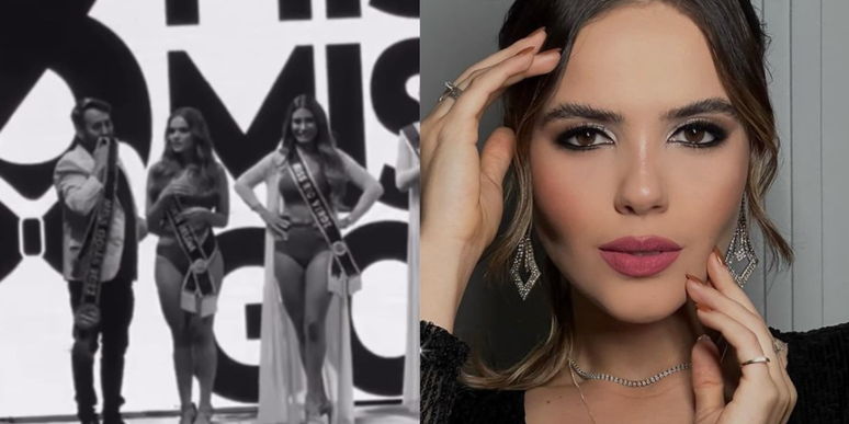 Miss teve faixa retirada por apresentador depois que ele percebeu que havia entregue o título à participante errada.