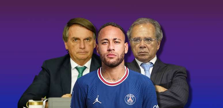 Bolsonaro, Neymar e Guedes têm dificuldade de controlar a irritação quando são confrontados