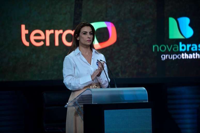 Soraya Thronicke (União Brasil) participou de debate presidencial