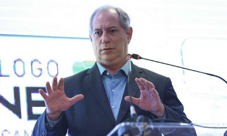 O candidato à Presidência da República, Ciro Gomes, do PDT.