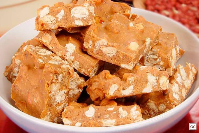 Não dá para errar com essa receita de doce de pé de moleque — Foto: Guia da Cozinha