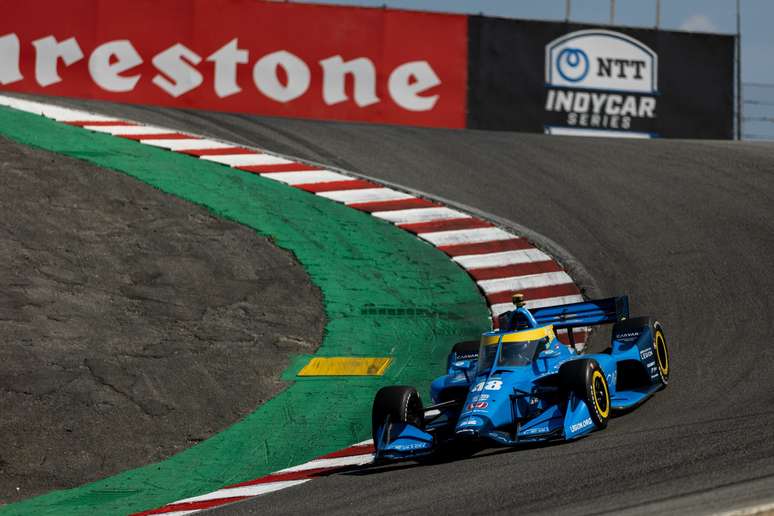 Jimmie Johnson terminou o GP de Laguna Seca em 16&ordm; 