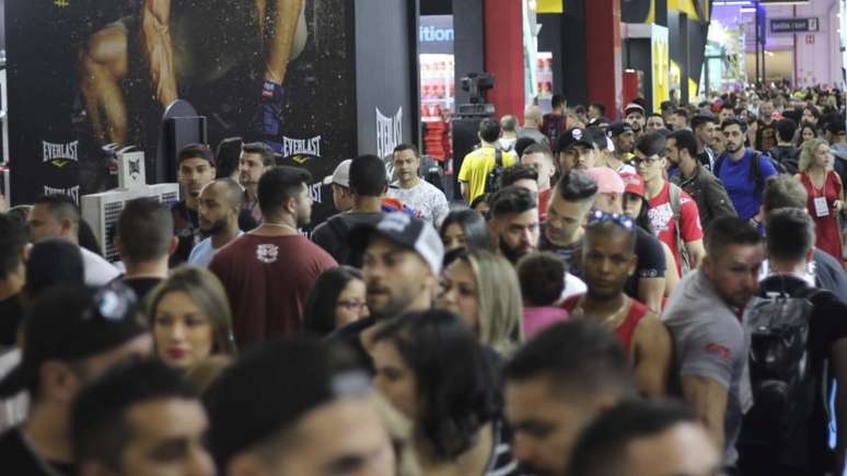 Feira fitness atrai milhares de pessoas a cada edição (Foto: Divulgação)