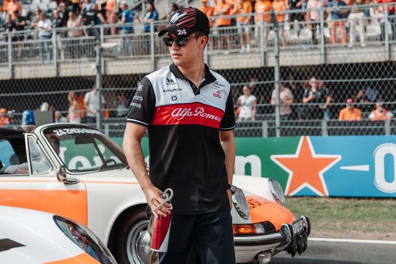 Guanyu Zhou está em seu ano de estreia na F1 