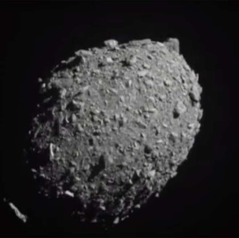 Dimorphos, o asteroide atingido, tem 160m de diâmetro