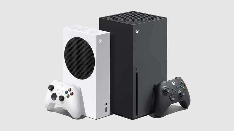 Microsoft descarta produção do Xbox Series X na cor branca, e modelo segue disponível apenas em preto e em edições especiais (Imagem: Divulgação/Microsoft)