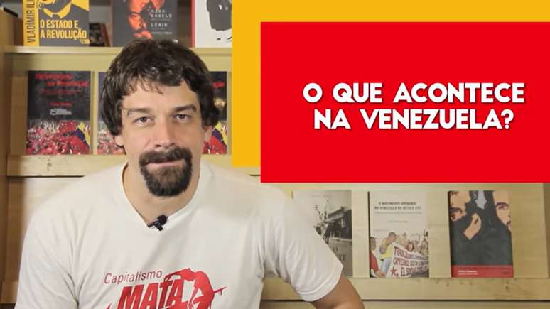 Caio Dezorzi lançou o canal Visão Marxista em resposta ao que considerava uma escassez de youtubers de esquerda