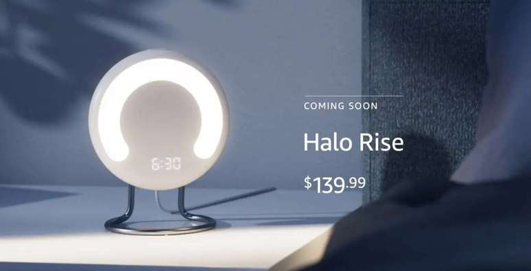 Halo Rise: lâmpada que monitora o sono.