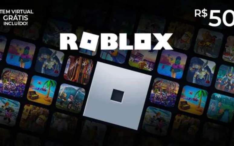 Gift Card Roblox em Promoção na Americanas Empresas