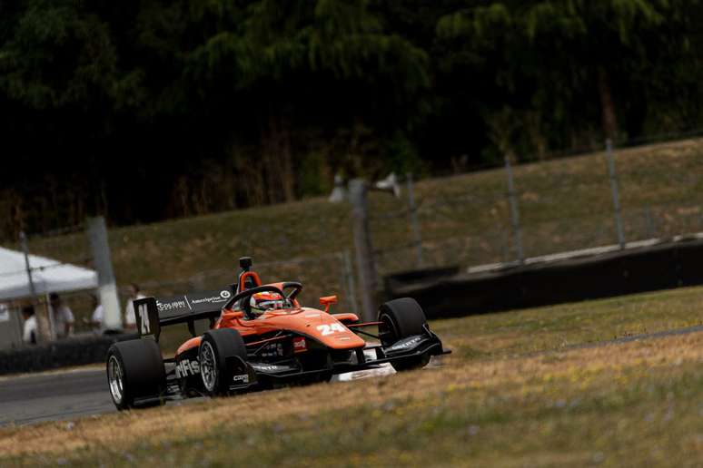 Benjamin Pedersen venceu pela primeira vez na Indy Lights em Portland 