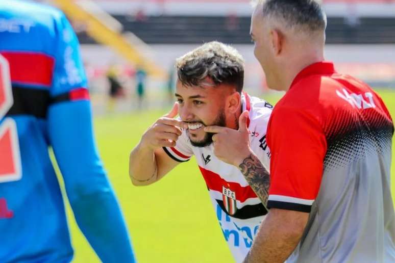 João Diogo é acusado de estupro (Foto: João Victor Menezes/Agência Botafogo)