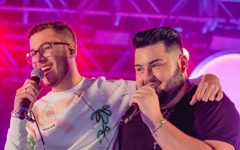 Gustavo e Dom Vittor, cantores