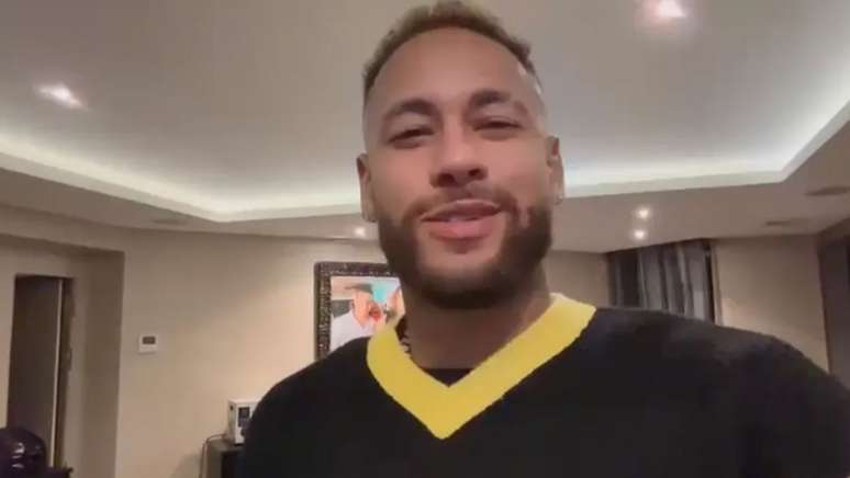 Neymar mandou recado para Bolsonaro em vídeo