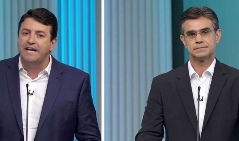 Elvis Cezar (PDT) e Rodrigo Garcia (PSDB) em debate nesta terça-feira