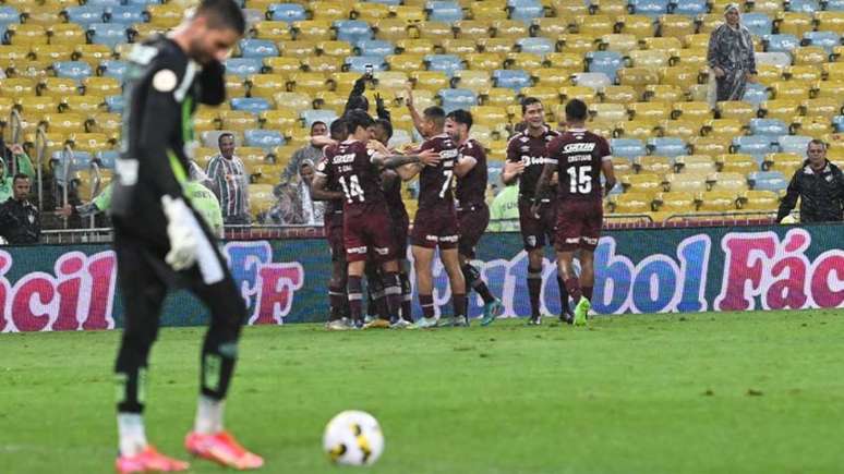 Fluminense ganha segunda consecutiva no Brasileirão (Foto: Gabriel Bastos Melo/Onzex/Lance!)