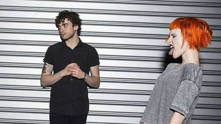 Taylor York e Hayley Williams, da banda Paramore